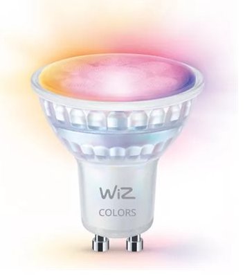 Signify WiZ White & Color GU10 Tunable 60W Glas Einzelpack.