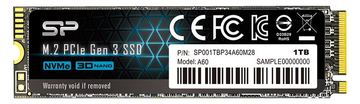 Silicon Power P34A60 - SSD - 1 TB - intern - M.2 2280 - PCIe 3.0 x4 (NVMe) von LumaTech