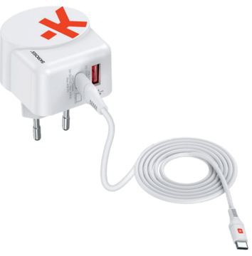 SKROSS Euro USB Charger AC65PD+ USB-C cable USB-Ladegerät 65 W Innenbereich von LumaTech