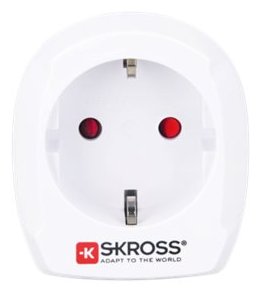 SKROSS World Travel Adapter - Adapter für Power Connector - Typ F/E (R)