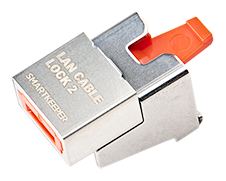 Smart Keeper BasicLAN Cable Lock 2 orange 5 Stk.+Key von LumaTech