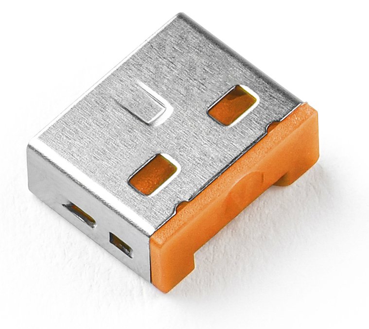 Smart Keeper BasicUSB-A Port Blocker orange 100 Stk.