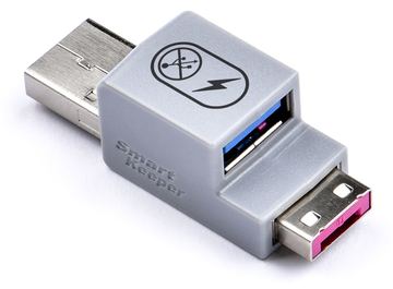 Smart Keeper BasicUSB-A Port Smart Data Blocker pink von LumaTech
