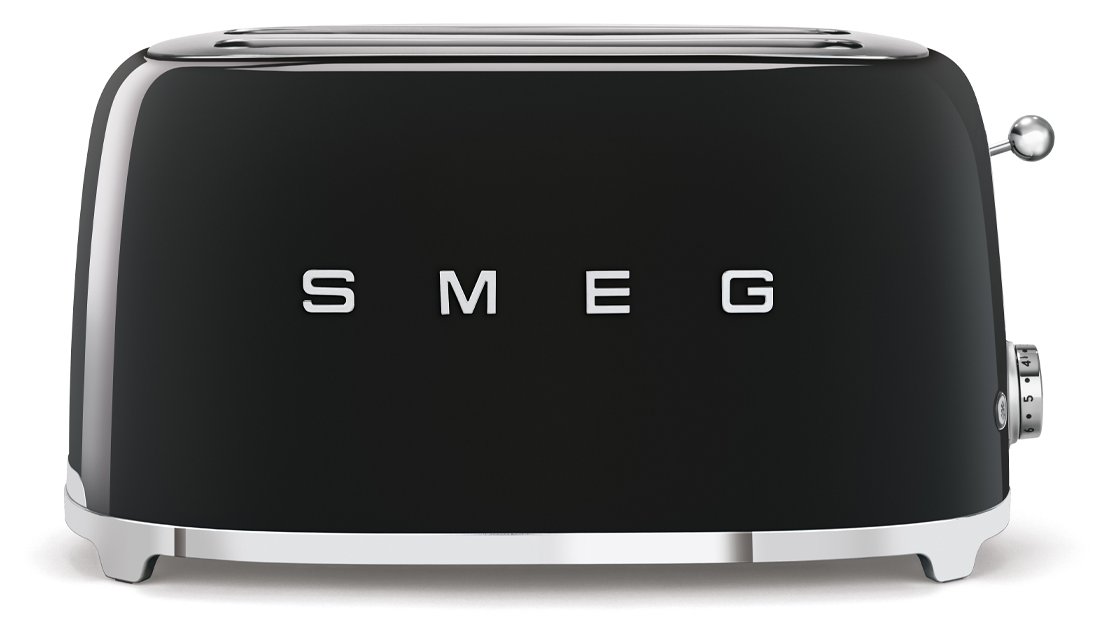 SMEG TSF02BLEU - 4 Scheibe(n) - Schwarz - Stahl - Tasten - Niveau - Drehregler - China - 1500 W