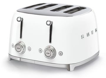 SMEG TSF03WHEU - 4 Scheibe(n) - Weiß - Stahl - Tasten - Niveau - Drehregler - 50's Style - China von LumaTech