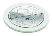 Bialetti 0800003 - Kaffeefilter - Moka Express - New Dama - Mini Express - 4,9 cm - 4 Stück(e) von LumaTech