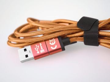 smrter Hydra ULTRA 5in1 Nylon-Ladekabel orange retail - Kabel - Digital/Daten von LumaTech