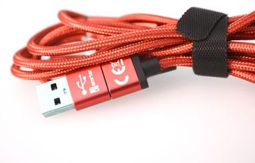smrter Hydra ULTRA 5in1 Nylon-Ladekabel red retail - Digital/Daten - 1,2 m von LumaTech