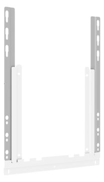SMS Slim Fixed - Befestigungskit (Wandbefestigung) - für LCD-Display zwischen 32-60 - weiß, Silber von LumaTech