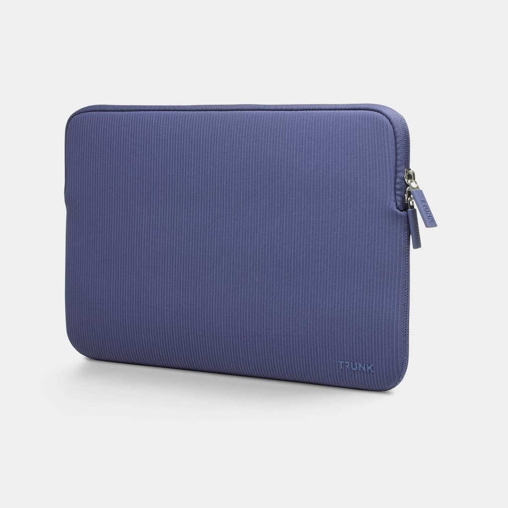 Sneakpeek Textile Neopren Sleeve gerippt für MacBook Air/MacBook Pro 13 blau
