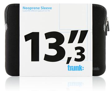 Sneakpeek Trunk TR-PC13-BLK - Schutzhülle - 33,8 cm (13.3) von LumaTech