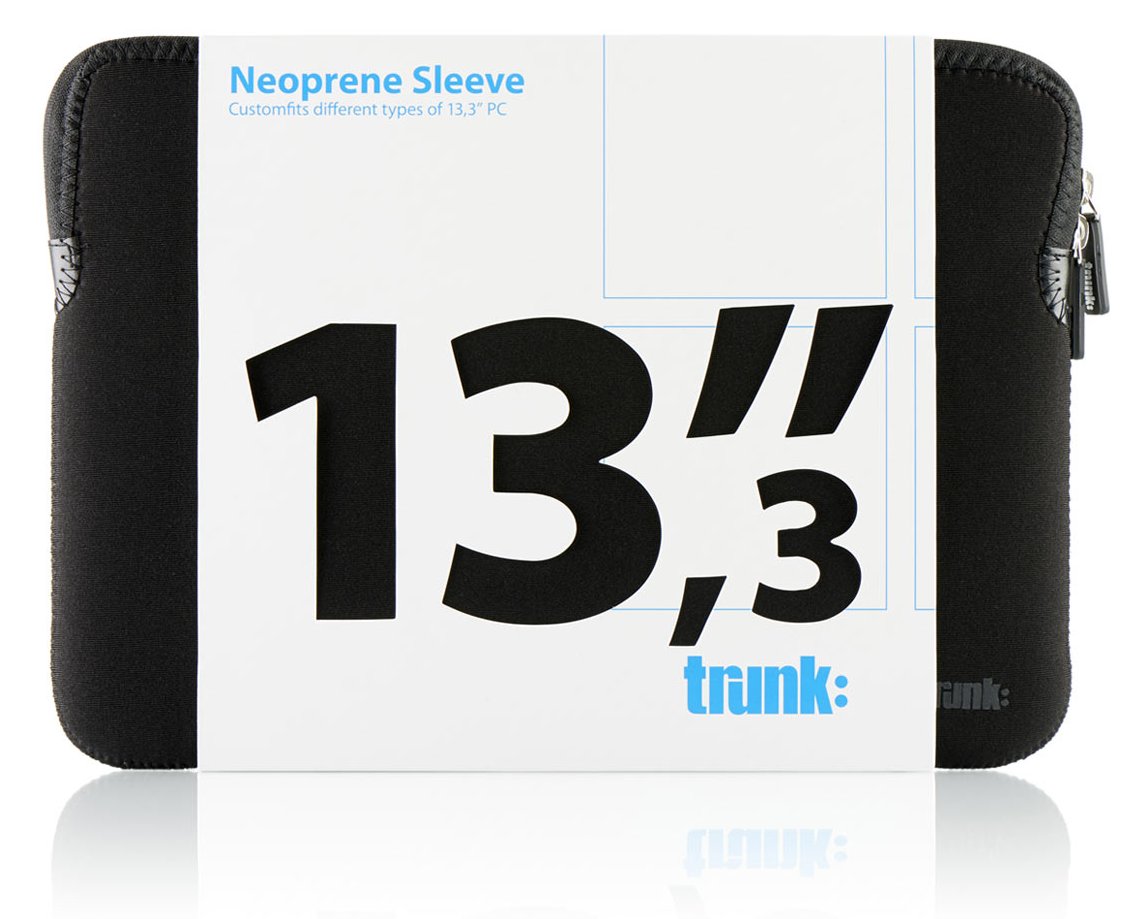 Sneakpeek Trunk TR-PC13-BLK - Schutzhülle - 33,8 cm (13.3)