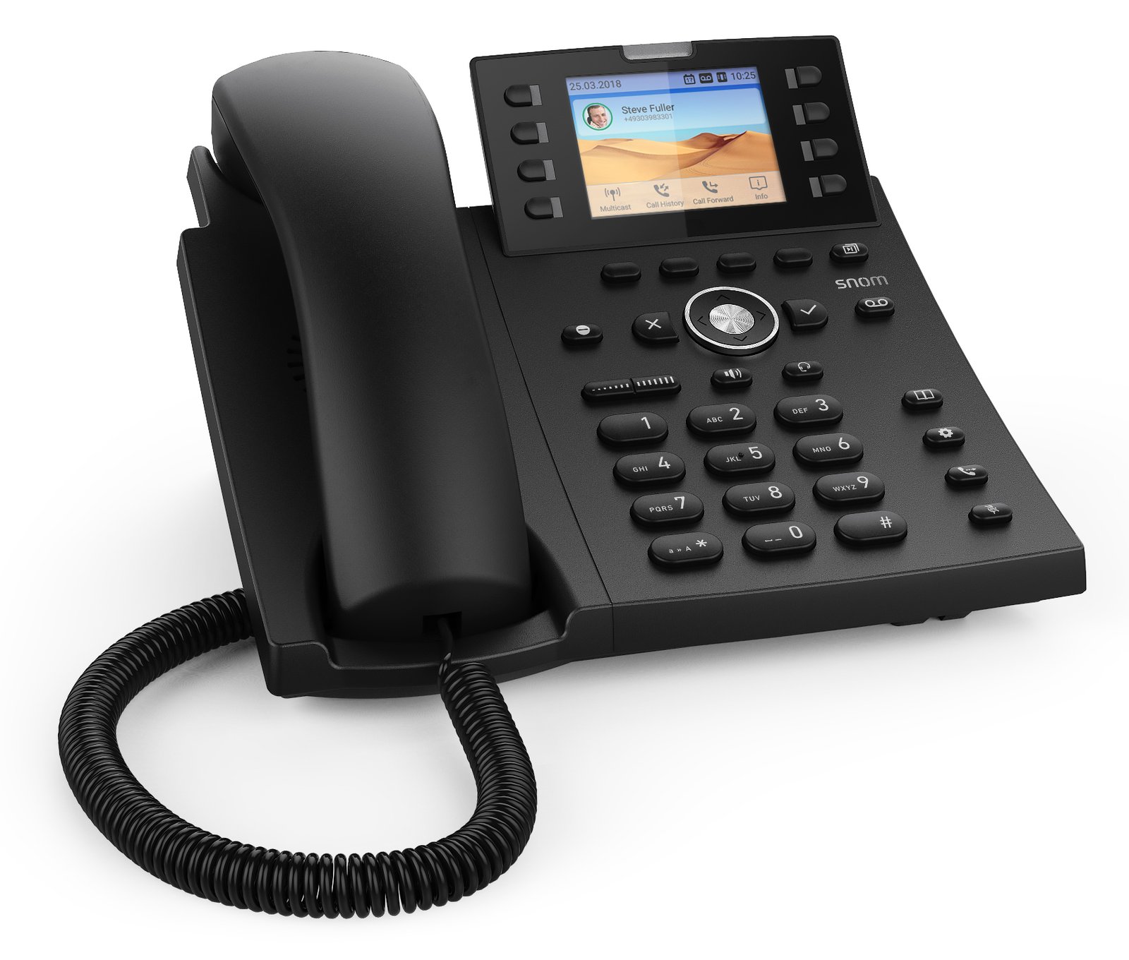Snom D335 - VoIP-Telefon - dreiweg Anruffunktion