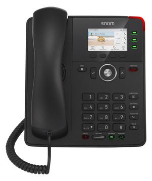 Snom D717 - VoIP-Telefon - dreiweg Anruffunktion - Schwarz von LumaTech