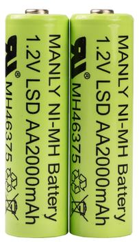 Socket Mobile Batterie 2 x AA-Typ - NiMH - (wiederaufladbar) von LumaTech