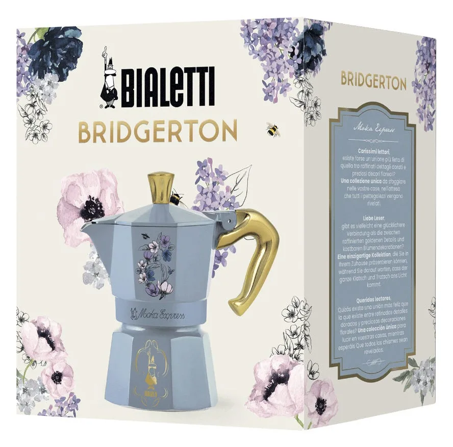 Bialetti Espressokocher Bridgerton Moka Express 3 Tassen, Ansicht 3