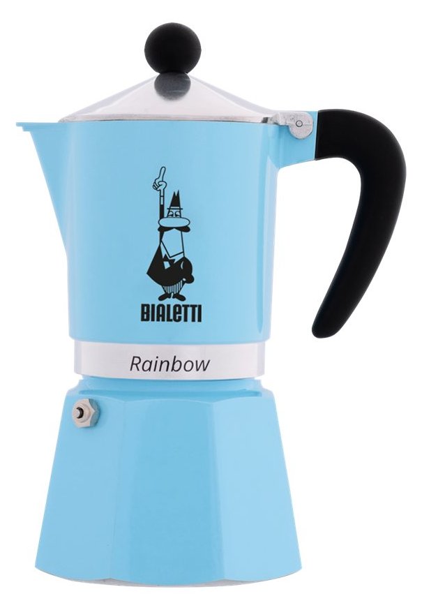 Bialetti Rainbow - Kaffeemaschine - Hellblau