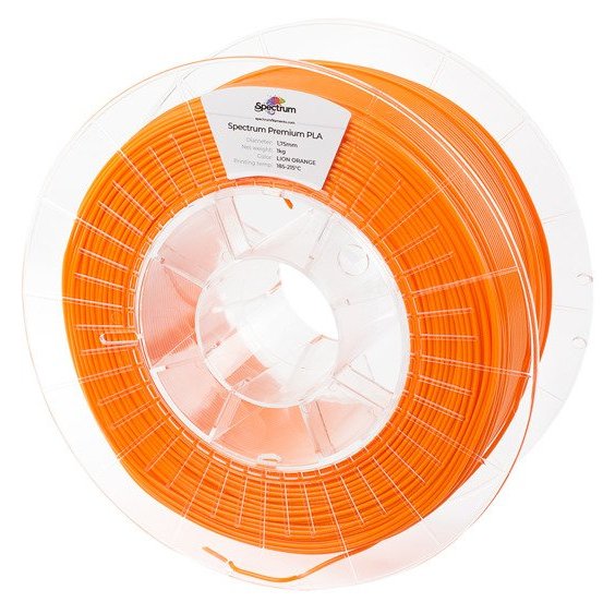 Spectrum Filaments Helles Orange - 1 kg - PLA-Filament (3D)
