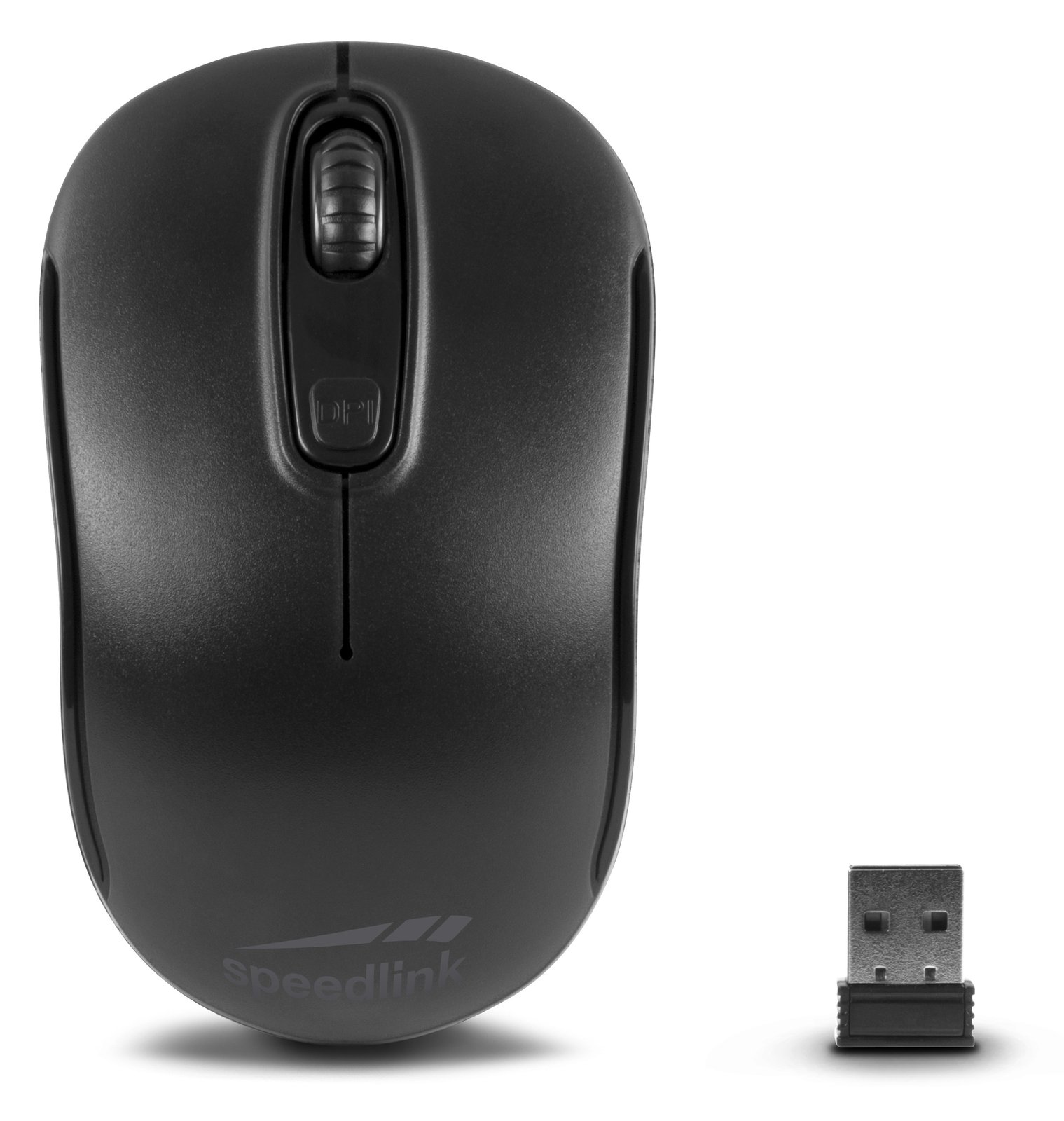 SPEEDLINK Ceptica - Maus - rechts- und linkshändig - 3 Tasten - kabellos - 2.4 GHz - kabelloser Empfänger (USB)
