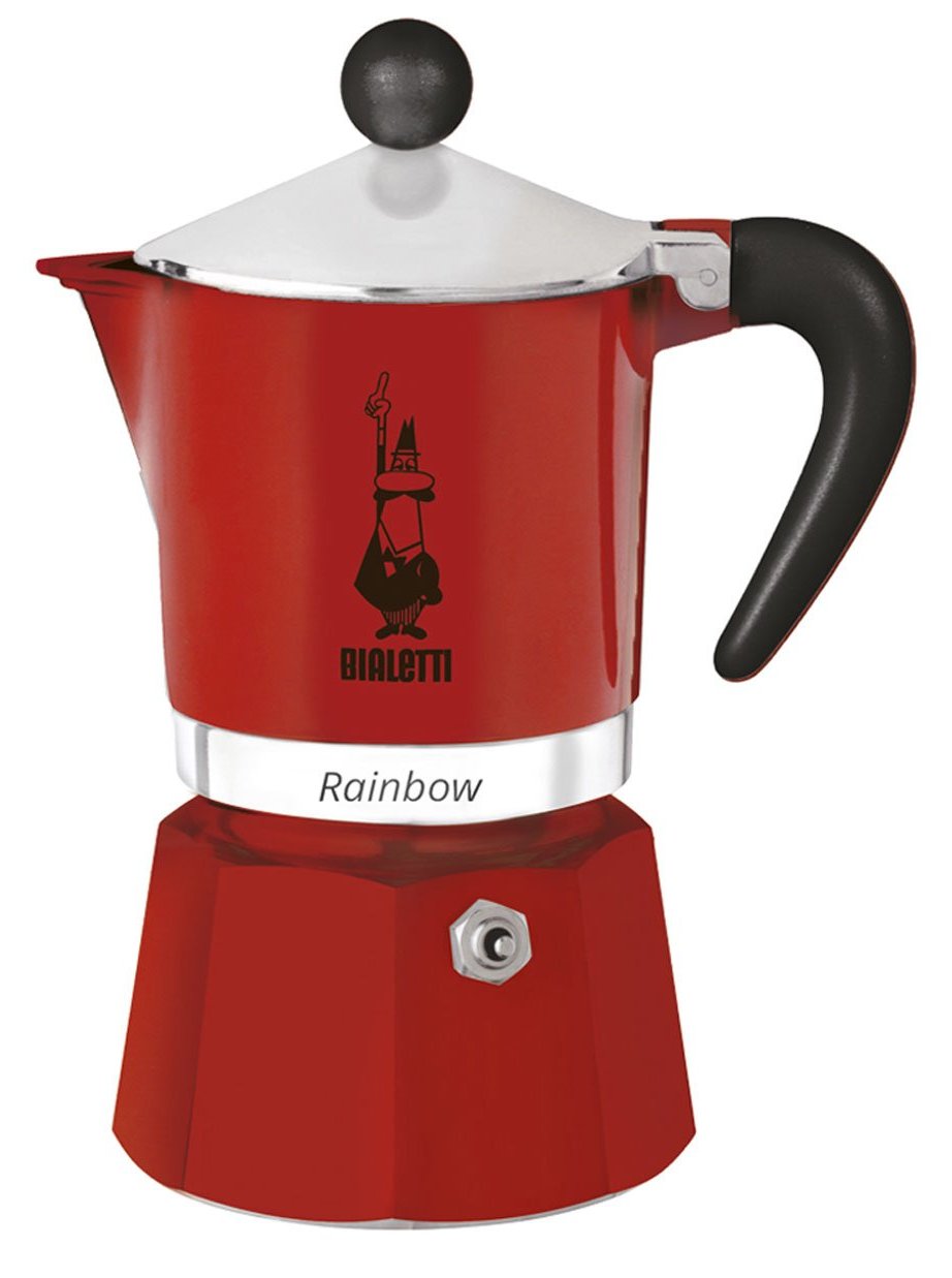 Bialetti Rainbow - Kaffeemaschine - Rot
