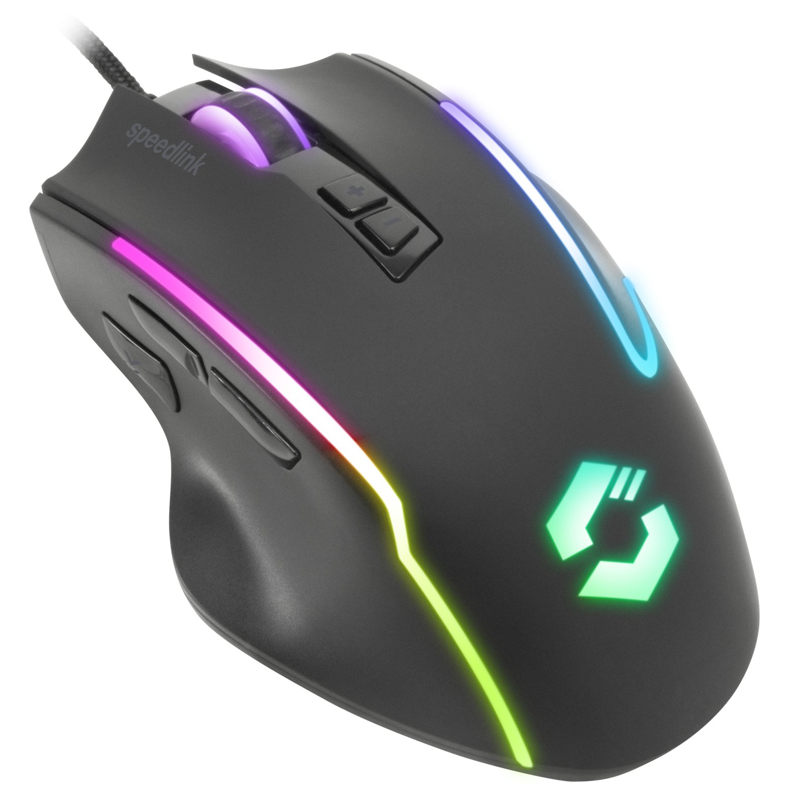 SPEEDLINK Gaming Maus DECUS USB gummiert sw retail - Maus