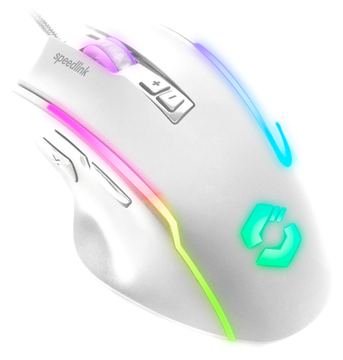 SPEEDLINK Gaming Maus DECUS USB weiß retail von LumaTech