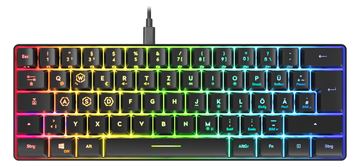 SPEEDLINK Gaming Tastatur LETOS RGB 60% Keyboard schwarz retail - TL: Deutsch, QWERTZ von LumaTech