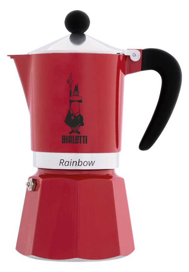 Bialetti Rainbow - Kaffeemaschine - Rot