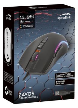 SPEEDLINK ZAVOS - Maus - rechts- und linkshändig von LumaTech