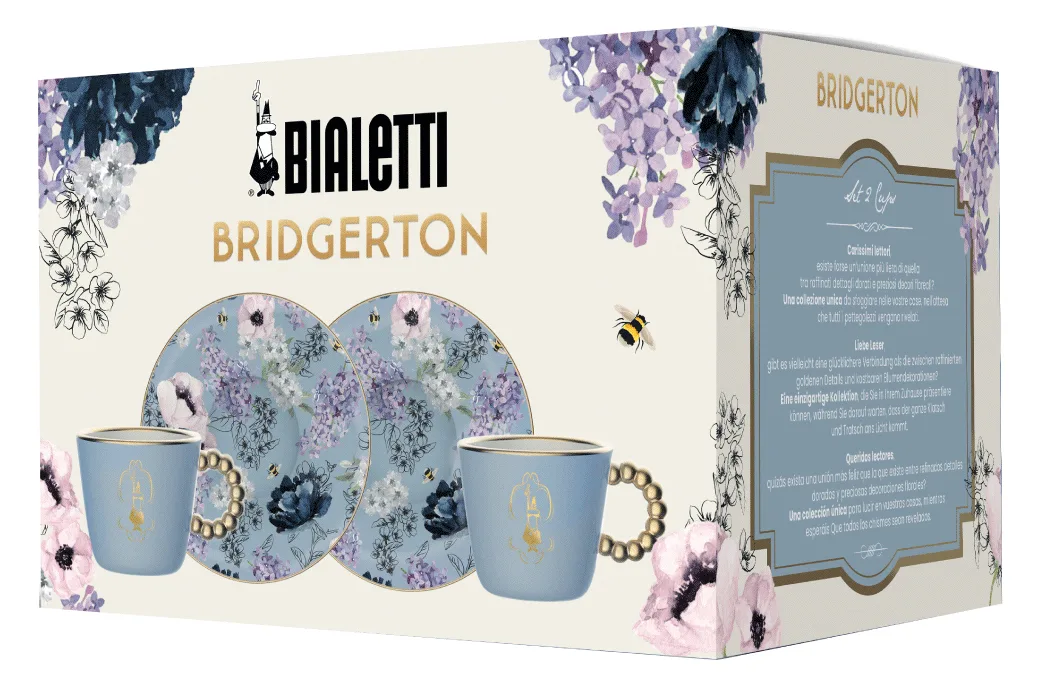 Bialetti Set 2 Tassen inkl. Untertassen Bridgerton, Ansicht 2