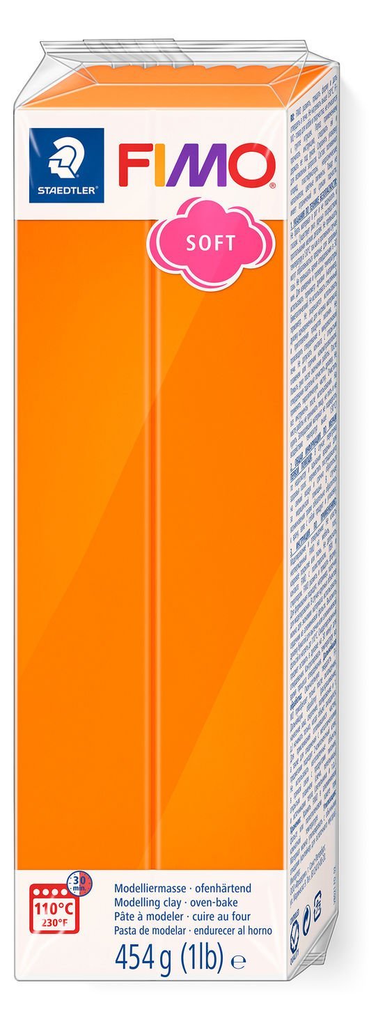 STAEDTLER FIMO 8021 - Modellierton - Orange - 1 Stück(e) - 1 Farben - 110 °C - 30 min