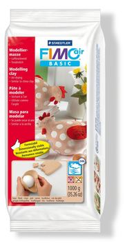 STAEDTLER FIMO air basic 8101 - Modellierton - Beige - 1 Stück(e) - 1 Farben - 24 h - 1 kg von LumaTech