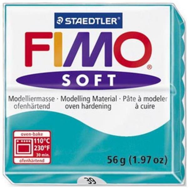 STAEDTLER FIMO soft - Modellierton - Grün - 110 °C - 30 min - 56 g - 55 mm