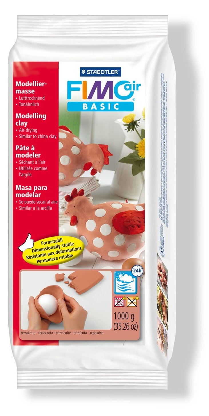 STAEDTLER FIMOair basic 8101 - Modellierton - Terrakotta - 1 Stück(e) - 1 kg