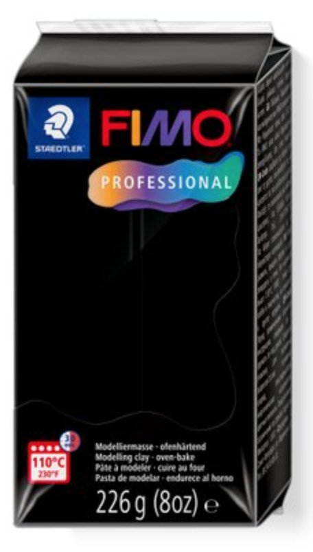 STAEDTLER Mod.masse Fimo prof 226g schwarz