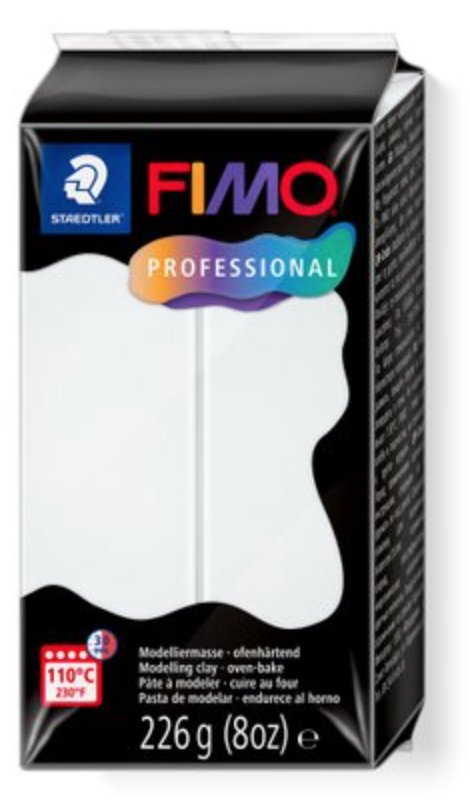 STAEDTLER Mod.masse Fimo prof 226g weiß