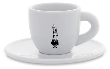 Bialetti Y0TZ097 - Eins/Eine(r) - 0,08 l - Weiß - Porzellan - Kaffee - Rund von LumaTech