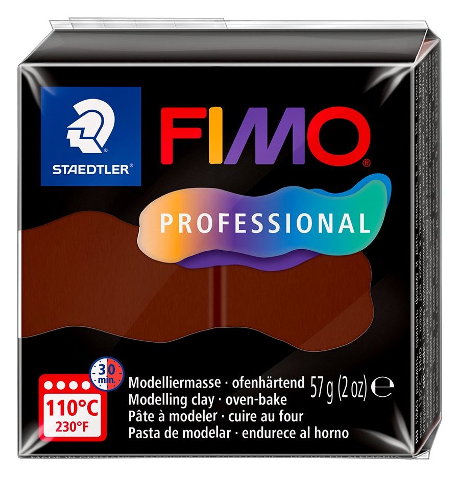 STAEDTLER Mod.masse Fimo prof 57g schoko