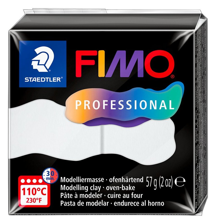 STAEDTLER Mod.masse Fimo prof 57g weiß