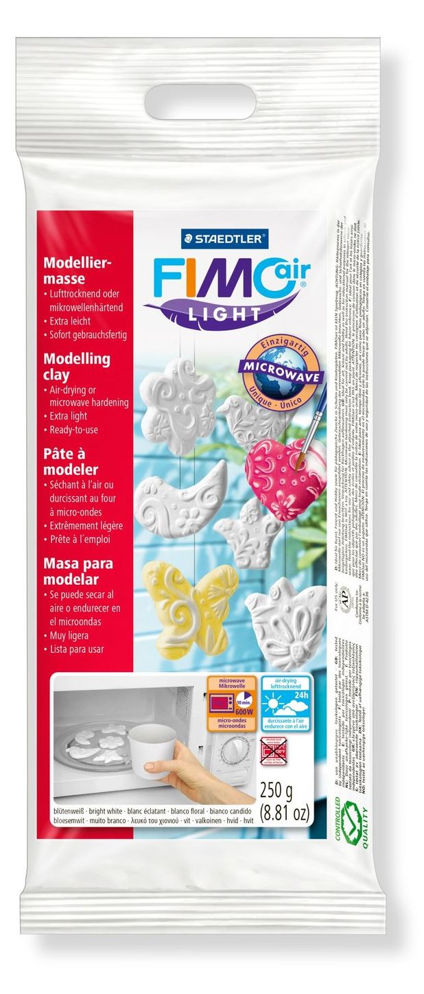 STAEDTLER Mod.masse FimoAir light 250g weiss