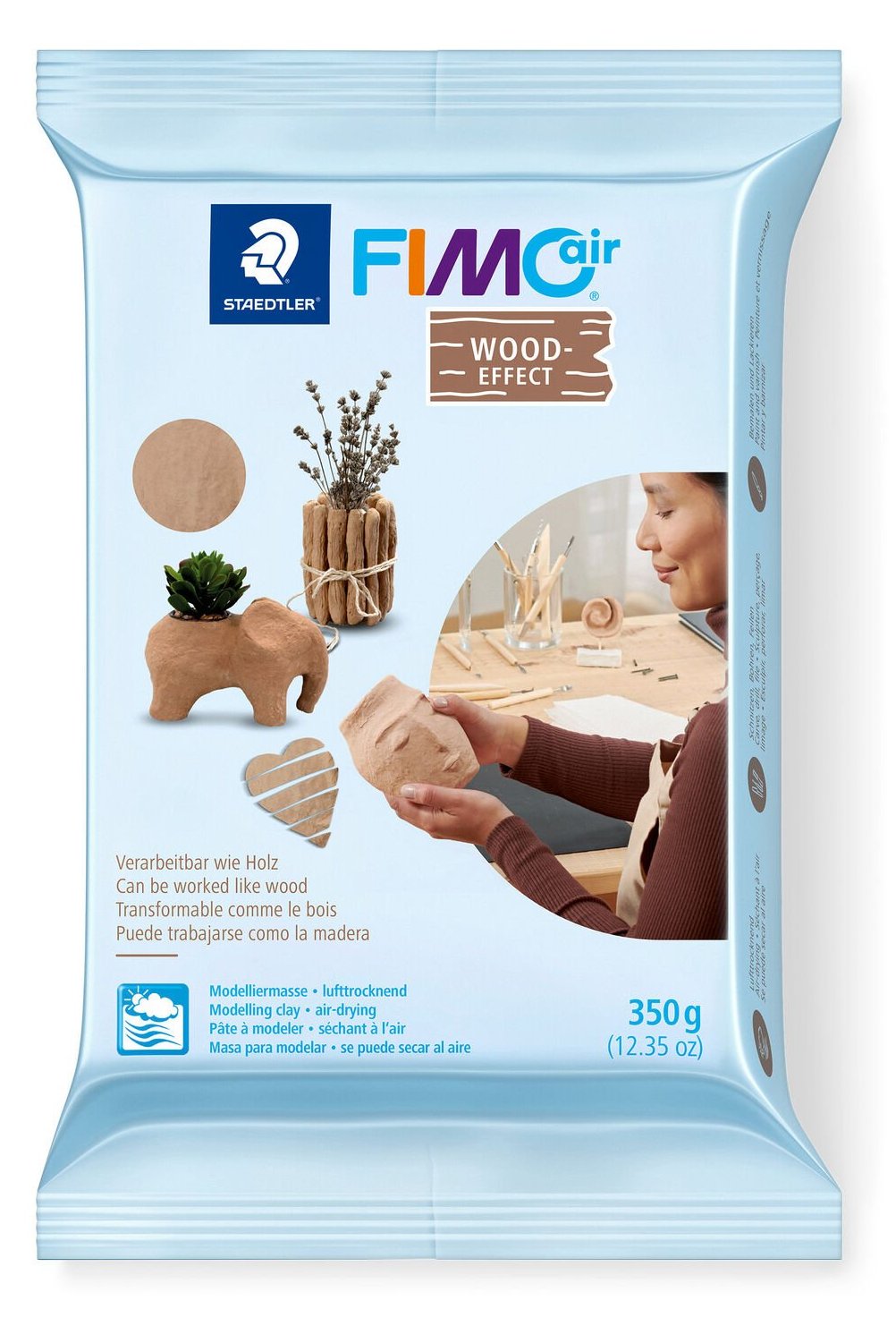 STAEDTLER Modeller FIMO AIR 350g træeffekt