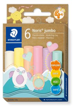 STAEDTLER Plastilin-Knete Noris Jumbo pastel von LumaTech