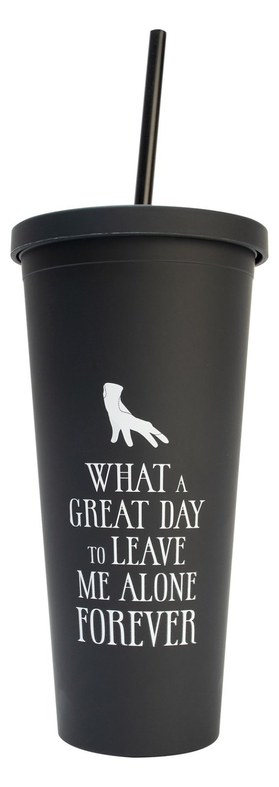 BLUE SKY Wednesday - Becher mit Strohhalm 600ml