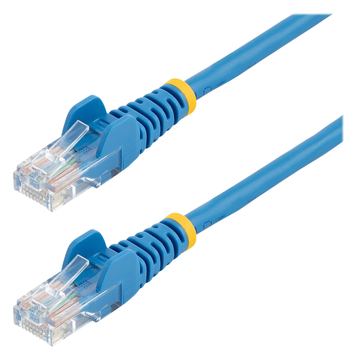 StarTech.com 0,5m Cat5e Ethernet Netzwerkkabel Snagless mit RJ45 - Cat 5e UTP Kabel - Blau - Patch-Kabel - RJ-45 (M) von LumaTech