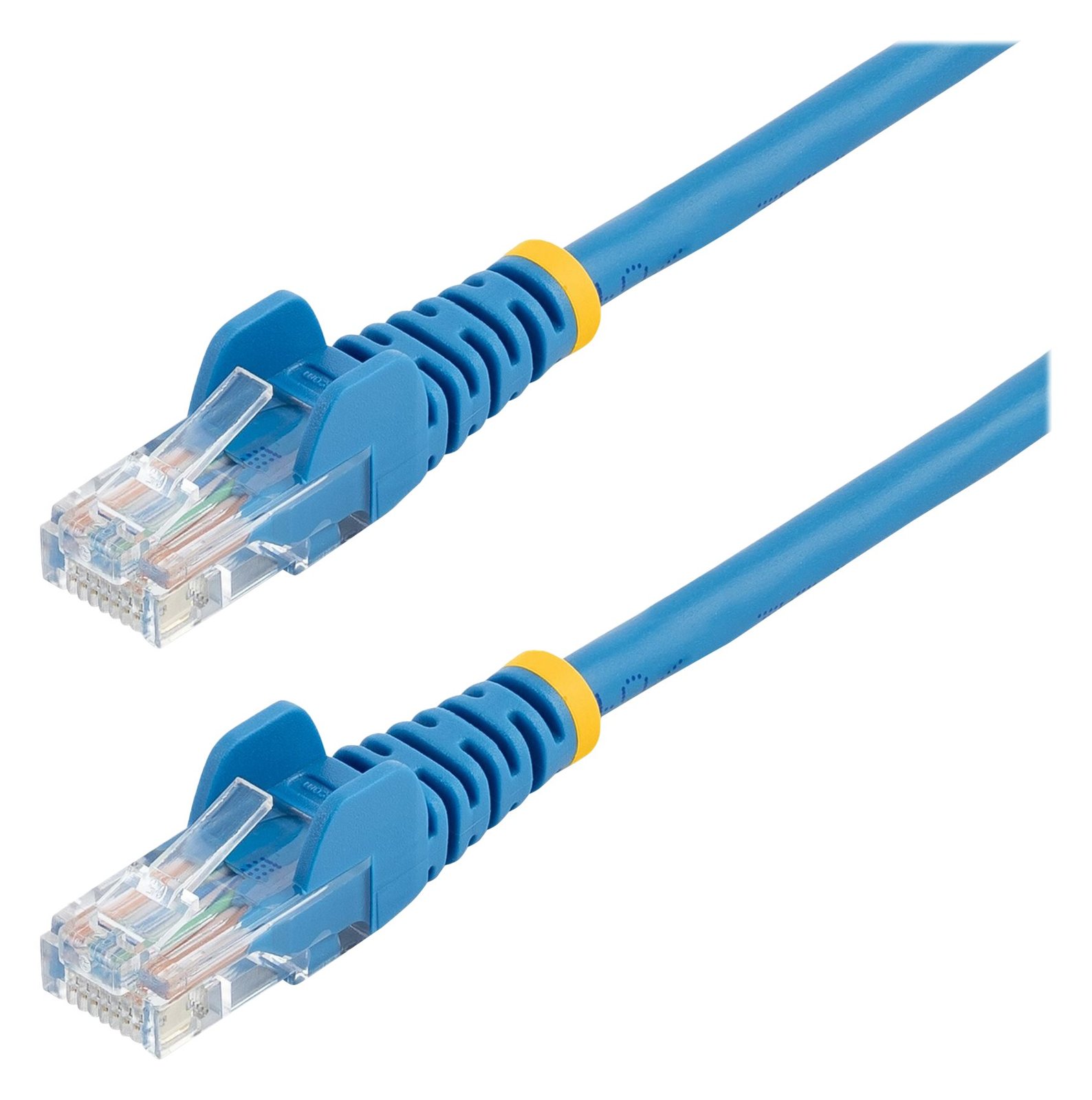 StarTech.com 0,5m Cat5e Ethernet Netzwerkkabel Snagless mit RJ45 - Cat 5e UTP Kabel - Blau - Patch-Kabel - RJ-45 (M)