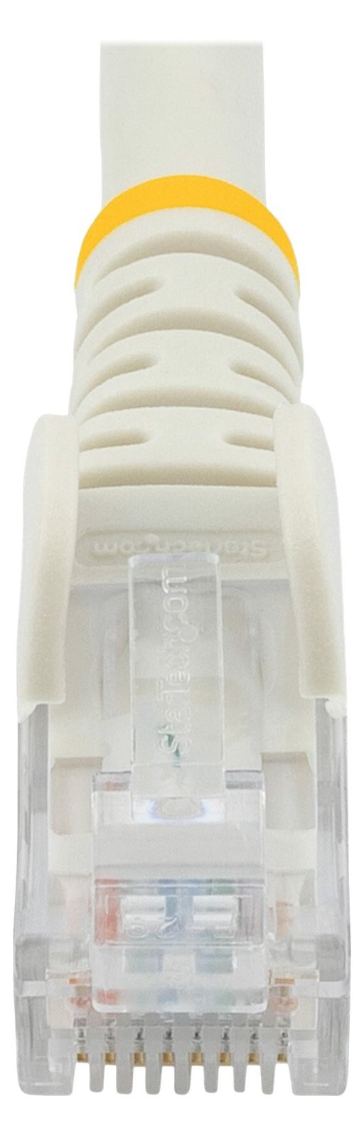StarTech.com 0,5m Cat6 Snagless RJ45 Ethernet Netzwerkkabel - Weiß - 50cm Cat 6 UTP Kabel - Netzwerkkabel - RJ-45 (M)