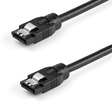 StarTech.com 0.3 m Round SATA Cable - Latching Connectors - 6Gbs SATA Cable - SATA-Kabel - Serial ATA 150/300/600 von LumaTech
