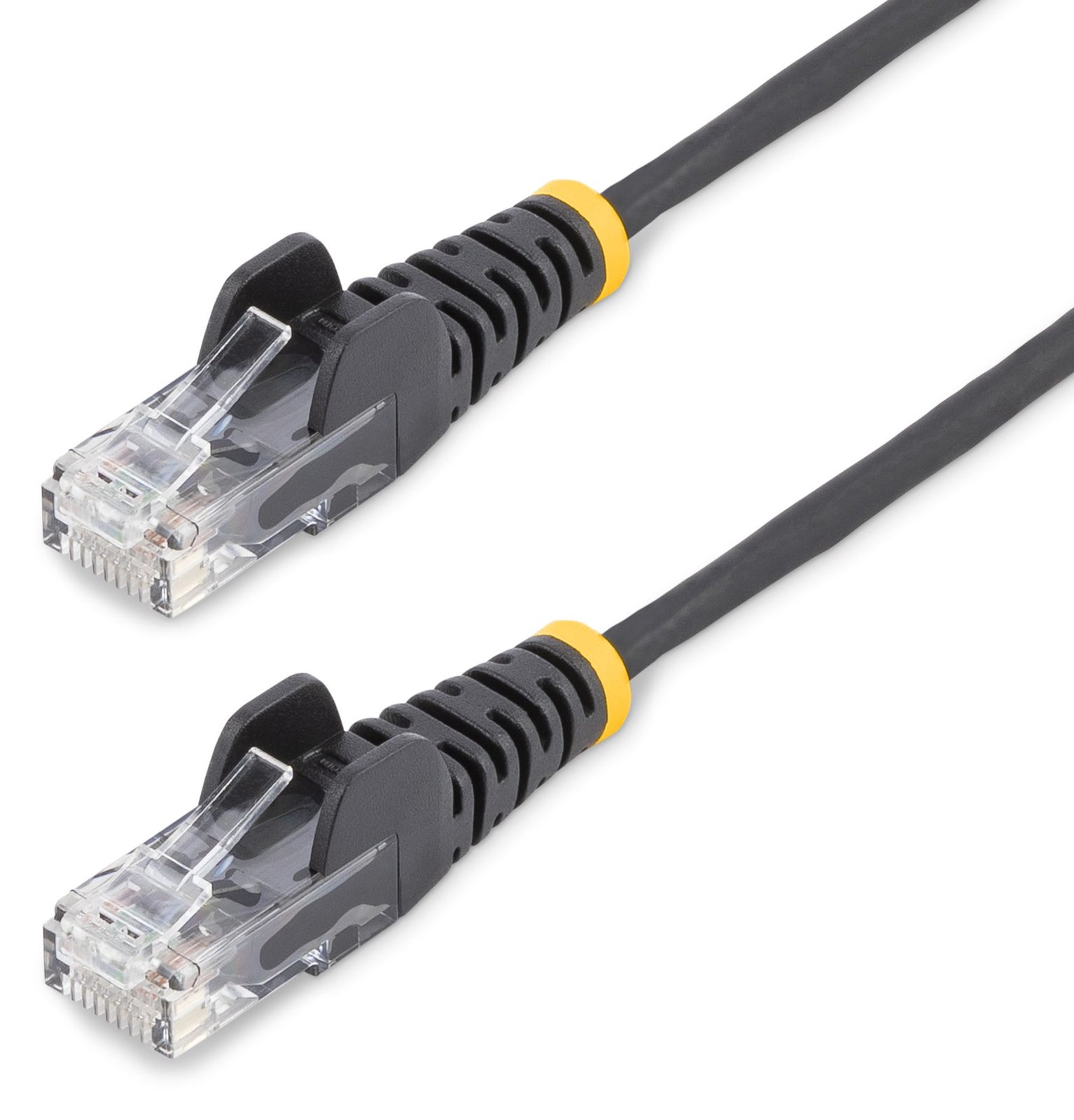 StarTech.com 1,5 m Cat6-Kabel - Schlankes Cat6-Patchkabel - Schwarz - Snagless RJ45-Anschlüsse