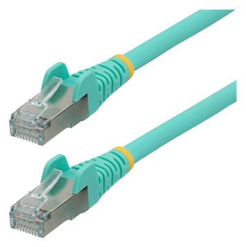 StarTech.com 1.5m CAT6a Ethernet Cable - Aqua - Low Smoke Zero Halogen (LSZH) von LumaTech