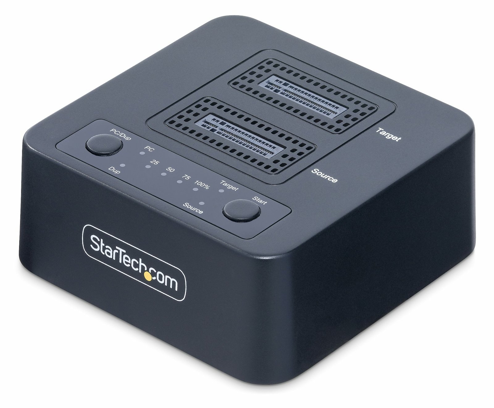 StarTech.com 1:1 Standalone M.2 NVMe Drive Duplicator and Dock - Solid State / Festplattenduplikator - 2 Schächte